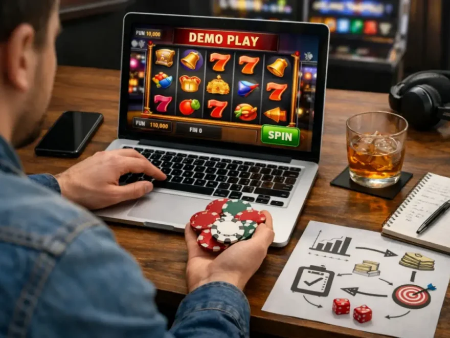 Estratégia para jogar slots demo antes de apostar